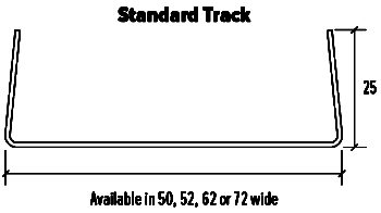 Speedline Standard Track Drawing