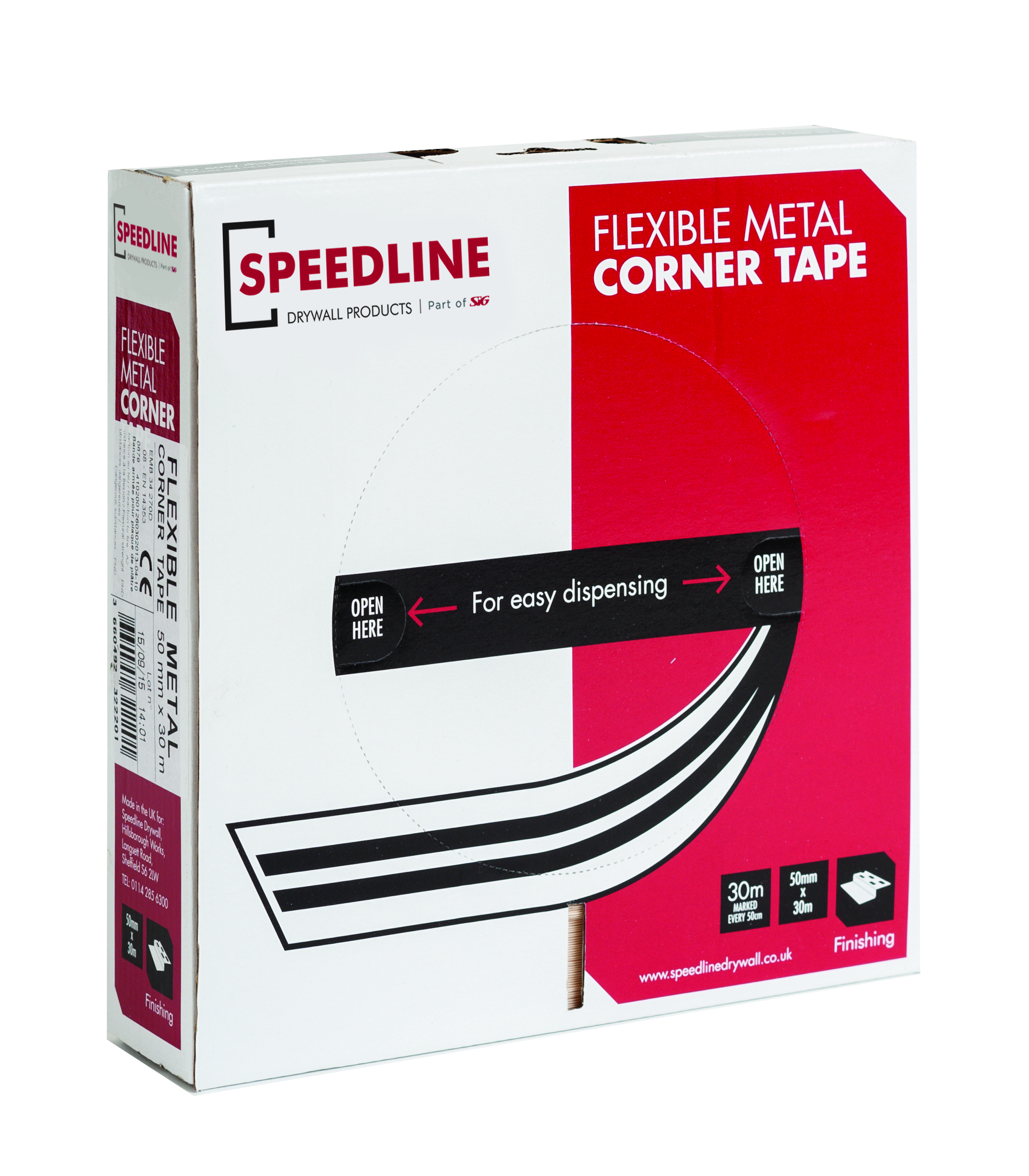 Speedline Corner Bead Tape, SpeedlineDrywall